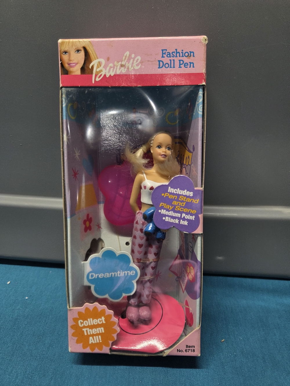 Vintage 2001 Barbie Fashion Doll Pen Dreamtime #6718